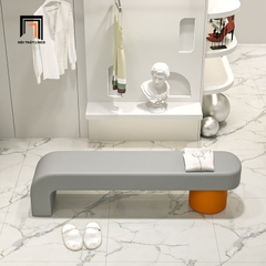 S2 Ghế sofa chờ SB16 Quebec da pu bền đẹp cho spa, thẩm mỹ viện