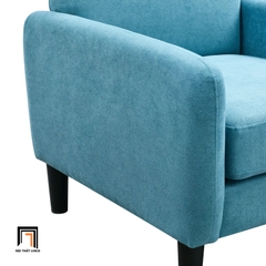 I3 Ghế sofa đơn vải nỉ xanh dương DT99 Betul phòng khách chung cư