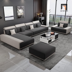 I3 Sofa U UT73 Ramia 3m2 thiết kế trắng đen tinh tế hiện đại