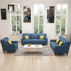 D3 Sofa sectional L GT286 Firmini 3m x 1.6m with blue fabric