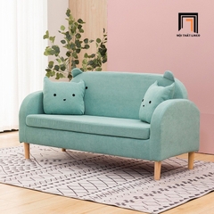 B1 Ghế sofa đơn giá rẻ DT119 Takachu màu xanh ngọc nổi bật