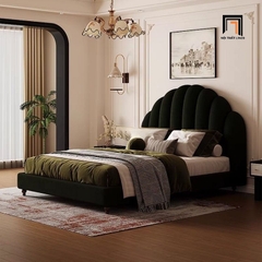 C2 Giường ngủ màu đen GN142 Tangent thanh lịch và thời thượng
