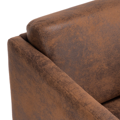 J2 Ghế sofa đơn cho văn phòng nhỏ DT87 Raionna da công nghiệp