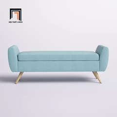 R3 Sofa bench SB4 Amsi 1m4 x 50 màu kem tinh tế cho căn hộ