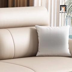 A6 Ghế sofa băng da 2m4 cao cấp BT116 Tazrou phòng khách đẹp