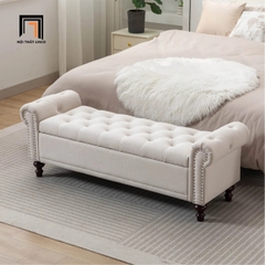 A1 Sofa chờ cao cấp SB50 Gowran 1m6 giật nút sang trọng cho sảnh lễ tân