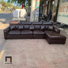 D1 Large L-shaped sofa 3m x 1.6m GT275 Bruin brown leather
