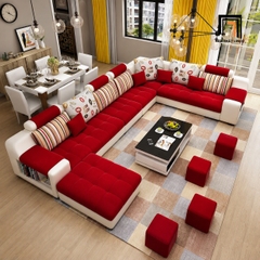 G1 Bộ Sofa U UT22 Bronson 3m5 Thiết Kế Đẹp, Hiện Đại