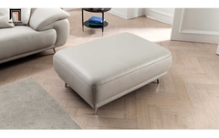 A7 Ghế sofa băng sang trọng BHQ38 Cordia 2m5 bọc da xám ghi