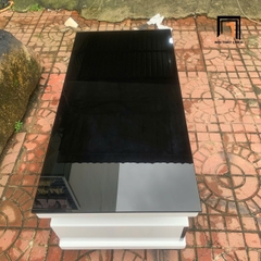 B3 Bàn trà gia đình 1m x 50 BTPK17 Sebring phối 2 màu đen trắng