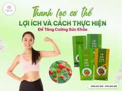 Thanh Lọc Cơ Thể: Lợi Ích Và Cách Thực Hiện Để Tăng Cường Sức Khỏe