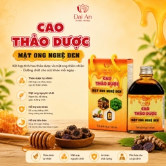 CAO THẢO DƯỢC MẬT ONG NGHỆ ĐEN