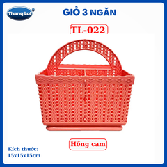 RỔ VUÔNG 3 NGĂN