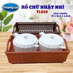 RỔ CHỮ NHẬT NHÍ