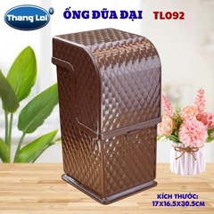 Ống Đũa Đại TL-092 Có Nắp Đậy Thắng Lợi, Kệ Đựng Đũa Muỗng Nĩa Cho Nhà Hàng Quán Ăn Quán Phở