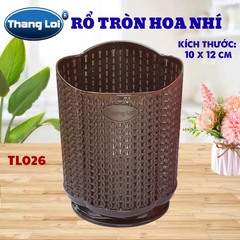 RỔ TRÒN HOA NHÍ TL026