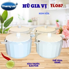 Hũ Đựng Gia Vị Có Muỗng 150ml Thắng Lợi TL-087 Nhựa PC Cao Cấp, Có Nắp Đậy - TL087