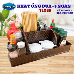 Khay đa năng nhựa thắng lợi đựng đũa muỗng, văn phòng phẩm, đồ nails TL085