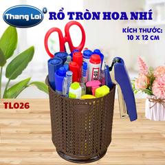 RỔ TRÒN HOA NHÍ TL026