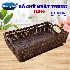 RỔ CHỮ NHẬT TRUNG TL045