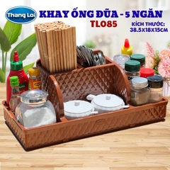 Khay đa năng nhựa thắng lợi đựng đũa muỗng, văn phòng phẩm, đồ nails TL085