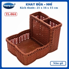 Khay Đựng Đũa Muỗng Nhà Hàng Quán Ăn Kèm Khay Gia Vị Size Nhỏ TL064