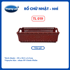 RỔ CHỮ NHẬT NHÍ