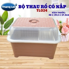 BỘ THAU RỔ ÚP CHÉN