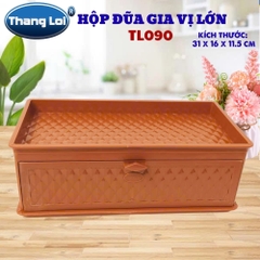 Hộp Đũa Gia Vị Lớn TL-090 Thắng Lợi, Khay Đựng Gia Vị Kèm Ngăn Đựng Đũa Muỗng Cho Nhà Hàng Quán Ăn