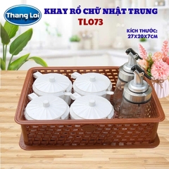 KHAY RỔ CHỮ NHẬT - TRUNG  TL073