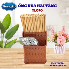 Ống đũa 2 tầng cho nhà hàng, quán ăn TL070