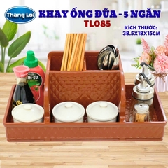 Khay đa năng nhựa thắng lợi đựng đũa muỗng, văn phòng phẩm, đồ nails TL085