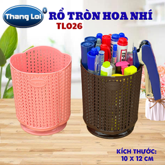 RỔ TRÒN HOA NHÍ TL026