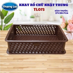 KHAY RỔ CHỮ NHẬT - TRUNG  TL073
