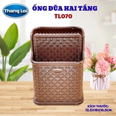 Ống đũa 2 tầng cho nhà hàng, quán ăn TL070