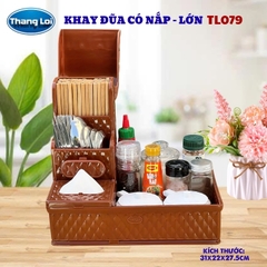 KHAY ĐŨA CÓ NẮP SIZE LỚN TL079