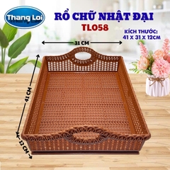 RỔ CHỮ NHẬT - SIZE ĐẠI