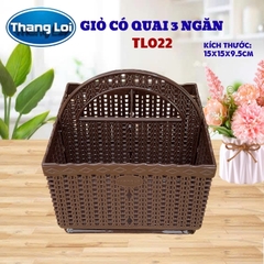RỔ VUÔNG 3 NGĂN