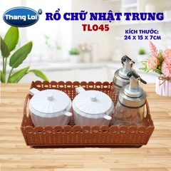 RỔ CHỮ NHẬT TRUNG TL045