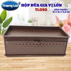 Hộp Đũa Gia Vị Lớn TL-090 Thắng Lợi, Khay Đựng Gia Vị Kèm Ngăn Đựng Đũa Muỗng Cho Nhà Hàng Quán Ăn