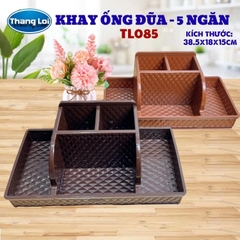 Khay đa năng nhựa thắng lợi đựng đũa muỗng, văn phòng phẩm, đồ nails TL085