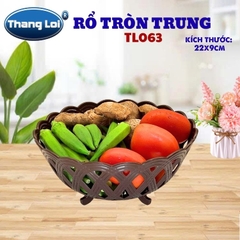 RỔ TRÒN ĐAN LƯỚI TRUNG TL063