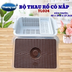 BỘ THAU RỔ ÚP CHÉN