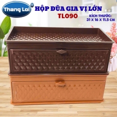 Hộp Đũa Gia Vị Lớn TL-090 Thắng Lợi, Khay Đựng Gia Vị Kèm Ngăn Đựng Đũa Muỗng Cho Nhà Hàng Quán Ăn