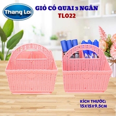 RỔ VUÔNG 3 NGĂN