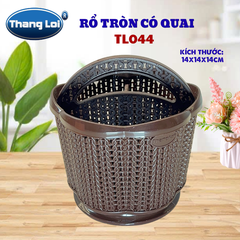 RỔ TRÒN CÓ QUAI
