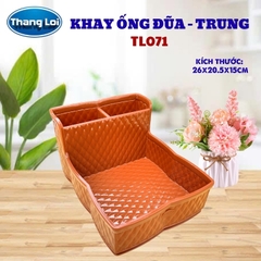Khay Đựng Đũa Muỗng Nhà Hàng Quán Ăn Kèm Khay Gia Vị Size Trung TL071