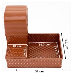 KHAY ĐŨA CÓ NẮP SIZE LỚN TL079