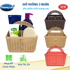 RỔ VUÔNG 3 NGĂN