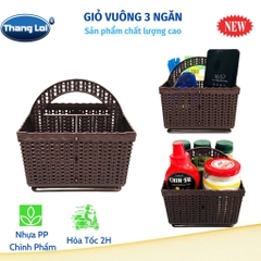 RỔ VUÔNG 3 NGĂN